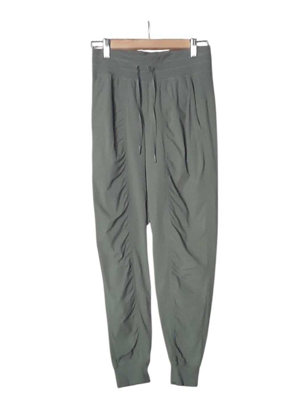 lululemon Olive Green Drawstring Joggers. Size 4. Very Good Condition.